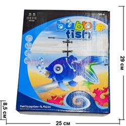 Игрушка летающая Bubble Fish с мыльными пузырями - фото 74555