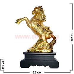 Фигурка Лошадь на дыбах 32 см на подставке - фото 75280