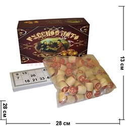 Игра настольная «Русское Лото» в подарочной коробочке - фото 75485