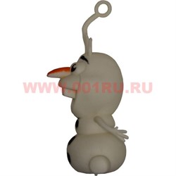 Игрушка мягкая светящася «заяц-снеговик» цена за 24 шт/уп - фото 75709