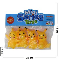 Игрушка «Покемоны» набор из 4 шт Mini Series Toys - фото 75914