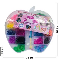 Набор резинок для плетения браслетов "яблоко Apple" большой - фото 75968
