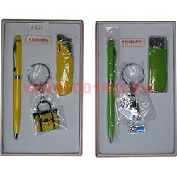 Набор Nobilis «Ручка, брелок, зажигалка» женский - фото 76086