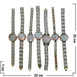 Часы наручные "Bomei" 19-22 см без застежки в ассортименте - фото 76414