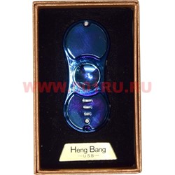 Зажигалка-спиннер USB Heng Bang с подсветкой - фото 76674