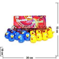 Брелок (MR-47K) символ 2017 года Петух (свет, звук) цена за 60 шт (720 шт/кор) - фото 76762