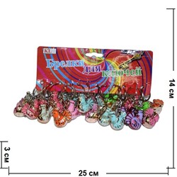 Брелок (MR-71K) символ 2017 года Петух цена за 120 шт (2160 шт/кор) - фото 76897