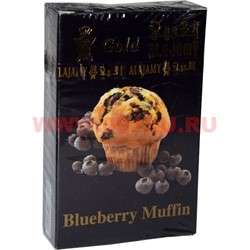 Табак для кальяна Al Ajamy Gold 50 гр "Blueberry Muffin" (черничный кекс аль аджами) - фото 76928