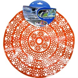 Подставка под посуду в мойку круглая, цвета ассортимент - фото 77070