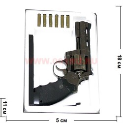 Зажигалка-револьвер на подставке малый - фото 77198