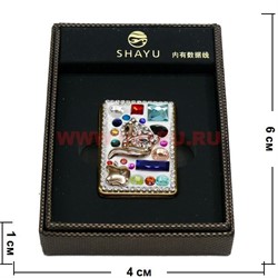 Зажигалка Shayu со стразами в ассортименте - фото 77262