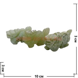 Дракон из нефрита оптом 4 см - фото 77331