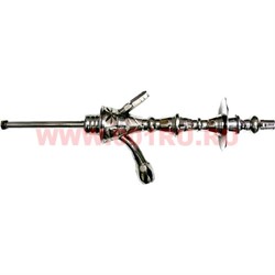 Кальян Халиль Мамун "бист серебряный" с колбой (Beast Silver) длины шахты 45 см - фото 77392