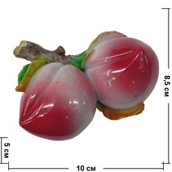 Персики (NS-826) цветные из полистоуна - фото 77437