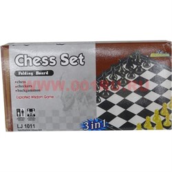 Набор игр «нарды, шашки, шахматы» 30 см доска (6334) - фото 78410