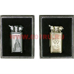 Зажигалка Aurora кремневая с российской символикой - фото 78662