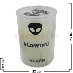 Лизун фосфорный большой (светится) 12 шт/уп 144 шт/кор - фото 79240