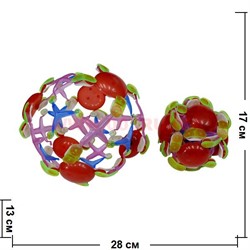 Игрушка Шар трансформер большой светящийся цена за 12 штук - фото 79316