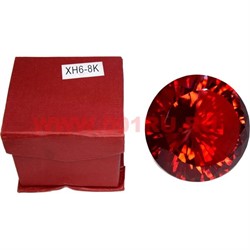 Кристалл Бриллиант красный 8 см (XH6-8K) - фото 79514
