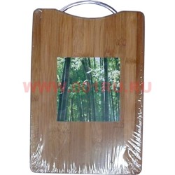 Доска разделочная кухоная 2 размер (бамбук) - фото 79986