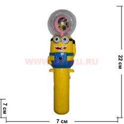 Крутяшка-светяшка "миньон шар" 6 шт/упаковка - фото 80035