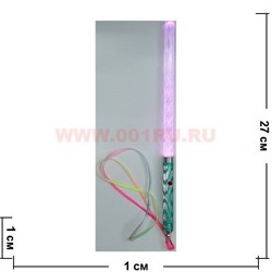 Светящаяся палочка "радуга" шестигранник, цена за 10 шт (600 шт/кор) - фото 80338