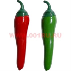 Зажигалка газовая "Перец" зеленый и красный - фото 80348