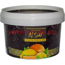 Табак для кальяна Alsur 500 гр "Апельсин, лимон и мята" (без никотина) - фото 80487
