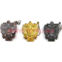 Зажигалка газовая "Герб России" 3 цвета - фото 81090