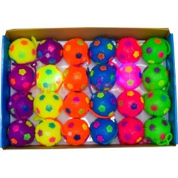 Мячики светящиеся 65 мм на резинке 24 шт (576 шт/кор) цена за 24 шт - фото 82216
