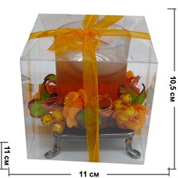 Свеча ароматизированная 11см, 5 ароматов, цена за 48шт - фото 82679