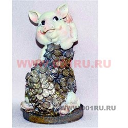 Свинки полистоун - доллар - фото 83025