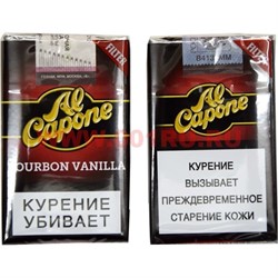 Сигариллы Al Capone "Bourbon Vanilla" 10 шт с фильтром - фото 83041
