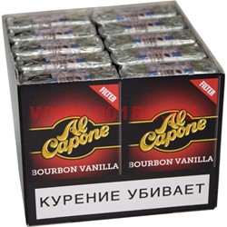 Сигариллы Al Capone "Bourbon Vanilla" 10 шт с фильтром - фото 83045
