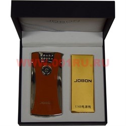 Зажигалка USB разрядная Jobon «двойной разряд» - фото 83066