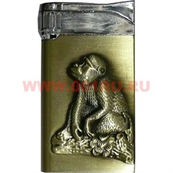 Зажигалка газовая "Обезьяна" без коробочки - фото 83499