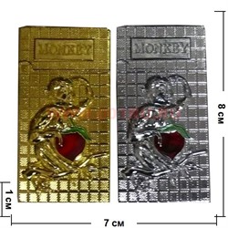 Зажигалка газовая " Monkey Обезьяна с фруктами" - фото 83513