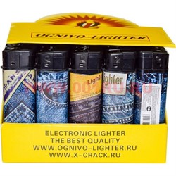 Зажигалка газовая Ognivo-Lighter «джинсы» 50 шт/блок - фото 83533