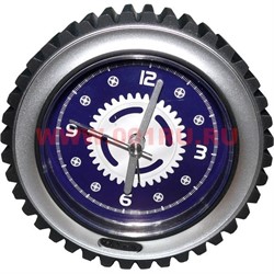 Часы-будильник кварцевые "колесо" - фото 84375