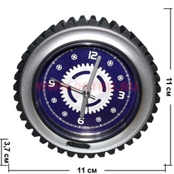 Часы-будильник кварцевые "колесо" - фото 84376