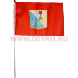 Флаг Севастополя 16х24 см, 12 шт/бл - фото 84420