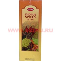 Благовония HEM "Indian Spices" (индийские специи) 6 шт/уп, цена за уп - фото 84762