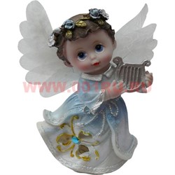 Ангелочек с крылышками  9,5 см, полистоун (KL-480) - фото 85174