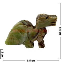 Динозавр из оникса 8,5 см (3 дюйма) - фото 85293