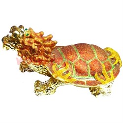 Шкатулка со стразами "Черепаха-дракон" - фото 85574