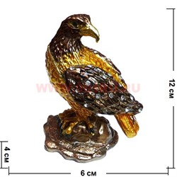 Шкатулка со стразами "Орел" - фото 85581