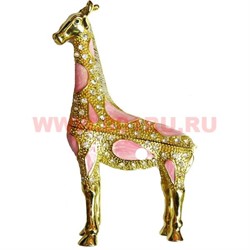 Шкатулка со стразами "Жираф" - фото 85618