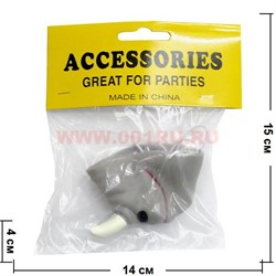 Прикол накладной нос "Носорог" - фото 86006