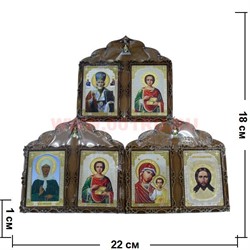 Икона двойная, в ассортименте - фото 87150