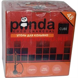 Уголь для кальяна Panda 48 кубиков (красная пачка) - фото 87441
